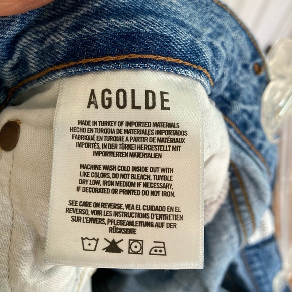 Agolde high waisted jeans, size 31 - Picture 9 of 10